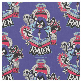 Teen Titans Go! | Raven Demonic Powers Graphic Fabric