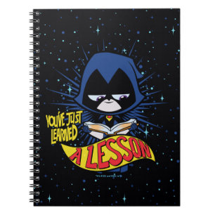Teen Titans Go! Raven "Learned A Lesson" Notebook