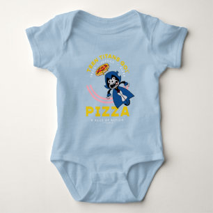 Teen Titans Go! Raven "Truth Justice Pizza" Baby Bodysuit