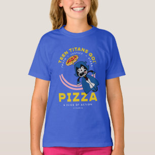 Teen Titans Go! Raven "Truth Justice Pizza" T-Shirt