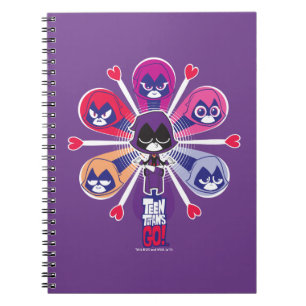 Teen Titans Go! Raven's Emoticlones Notebook