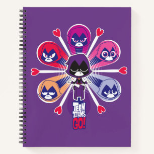 Teen Titans Go! Raven's Emoticlones Notebook