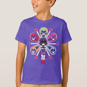 Teen Titans Go!   Raven's Emoticlones T-Shirt