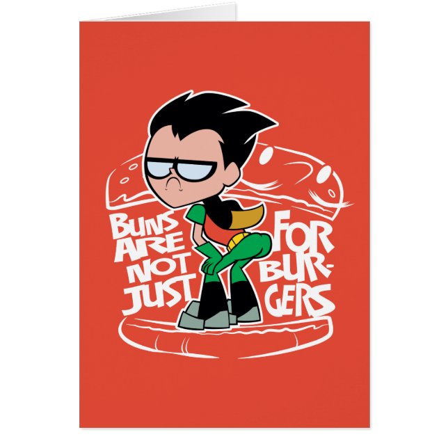 Teen Titans Go! | Robin Booty Scooty Buns (Front)