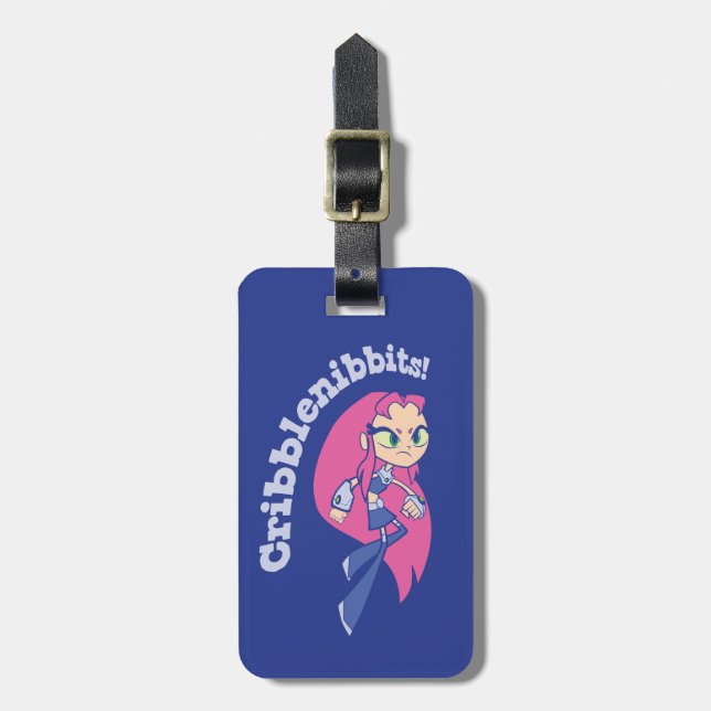 Teen Titans Go! | Starfire "Cribblenibbits!" Luggage Tag (Front Vertical)