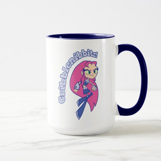 Teen Titans Go! | Starfire "Cribblenibbits!" Mug (Right)