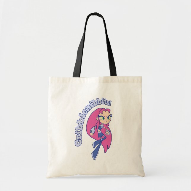 Teen Titans Go! | Starfire "Cribblenibbits!" Tote Bag (Front)
