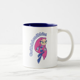 Teen Titans Go! Starfire "Cribblenibbits!" Two-Tone Coffee Mug