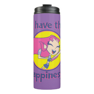 Teen Titans Go!   Starfire "I Have The Happiness" Thermal Tumbler