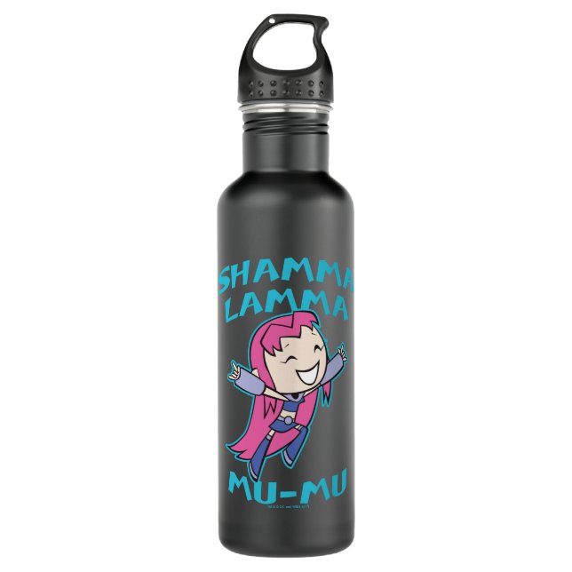 Teen Titans Go! | Starfire "Shamma Lamma Mu-Mu" 710 Ml Water Bottle (Front)