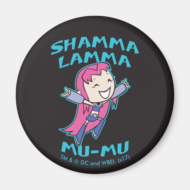 Teen Titans Go! | Starfire "Shamma Lamma Mu-Mu" Magnet (Front)