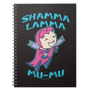 Teen Titans Go!   Starfire "Shamma Lamma Mu-Mu" Spiral Notebook