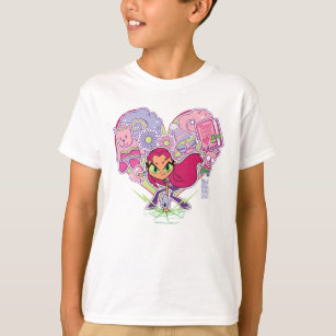 Teen Titans Go!   Starfire's Heart Punch Graphic T-Shirt