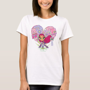 Teen Titans Go! Starfire's Heart Punch Graphic T-Shirt