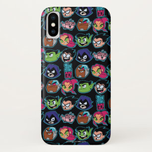Teen Titans Go! Titans Head Pattern iPhone X Case