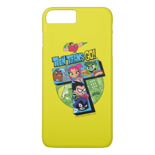 Teen Titans Go! Titans Tower Collage Case-Mate iPhone Case