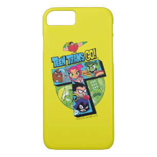 Teen Titans Go!   Titans Tower Collage Case-Mate iPhone Case