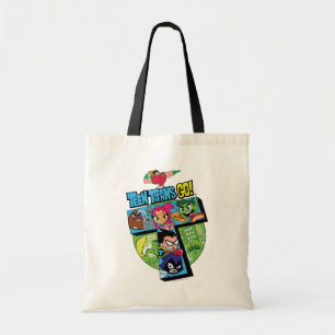 Teen Titans Go!   Titans Tower Collage Tote Bag