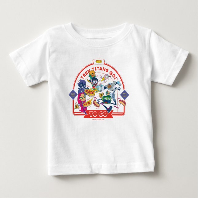 Teen Titans Go! To Go Baby T-Shirt (Front)