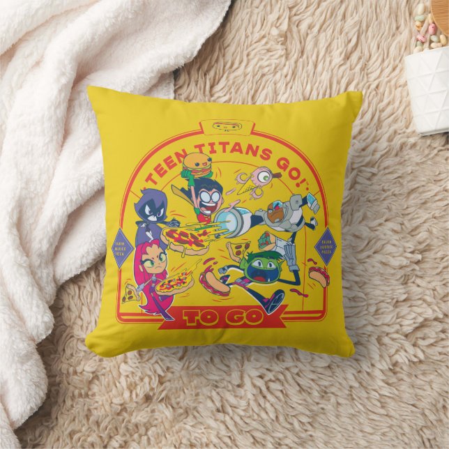 Teen Titans Go! To Go Cushion (Blanket)
