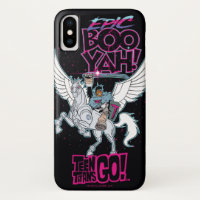 Teen Titans Go! | Warrior Cyborg Riding Pegasus