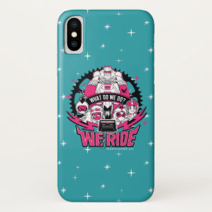 Teen Titans Go!   "We Ride" Retro Moto Graphic Case-Mate iPhone Case