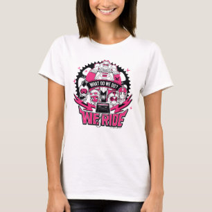 Teen Titans Go! "We Ride" Retro Moto Graphic T-Shirt