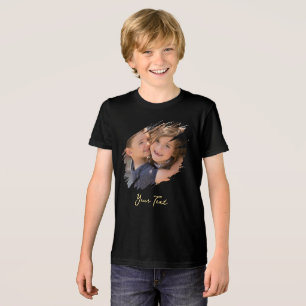 Teen Toddler Boys Photo Kids Soft Cotton Tshirt