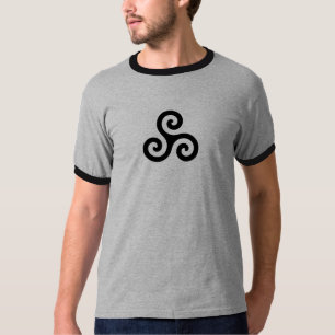 Teen Wolf Inspired Triskelion Symbol Custom Tee