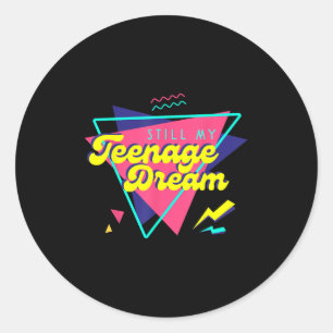 Teenage Dream  Classic Round Sticker
