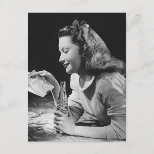 Teenage Girl Postcard