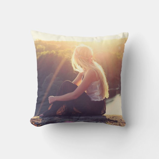 Teenage Girls Bohemian Pillow (Front)