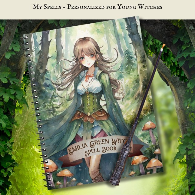 Teenage GREEN Witch Spells Book Grimoire (Creator Uploaded)