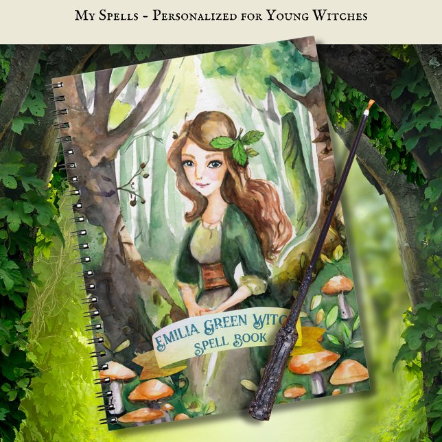 Teenage GREEN Witch Spells Book Grimoire (Creator Uploaded)