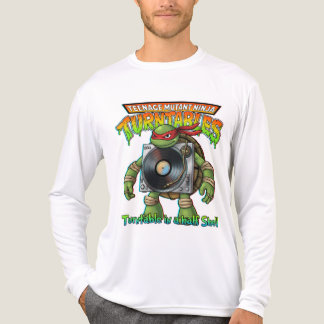 teenage mutant ninja turntable Tri-Blend shirt