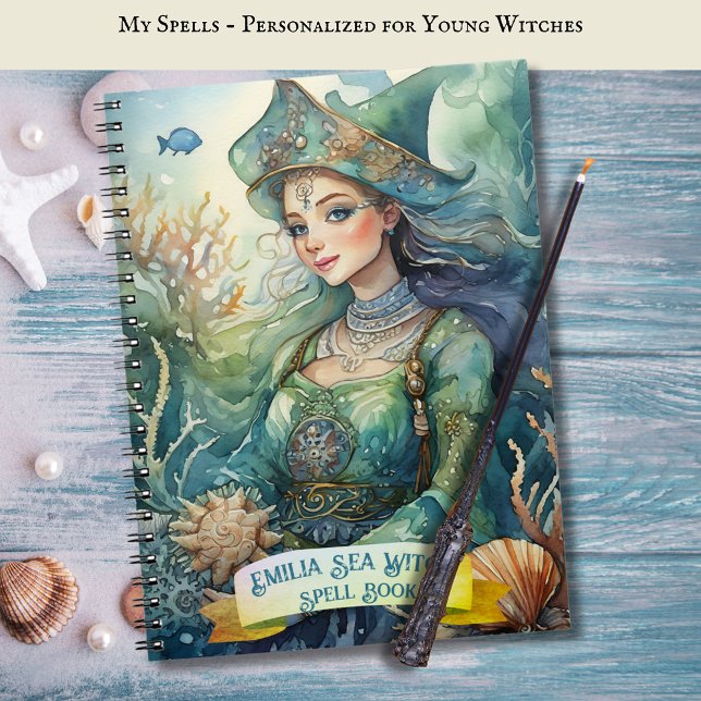 Teenage Sea Witch Spells Book Grimoire (Creator Uploaded)