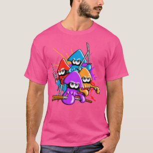 Teenage Splatter Ninja Squids. T-Shirt