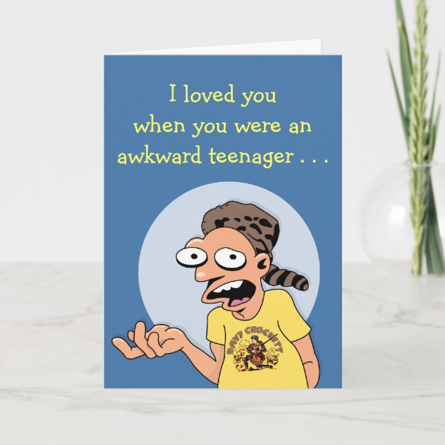 Teenage Sweethearts Anniversary Card (Front)