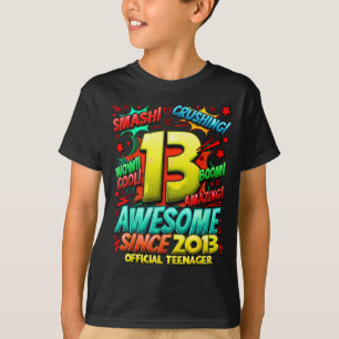 Teenager 13 Year Old Boys 13th Birthday Boy  T-Shirt