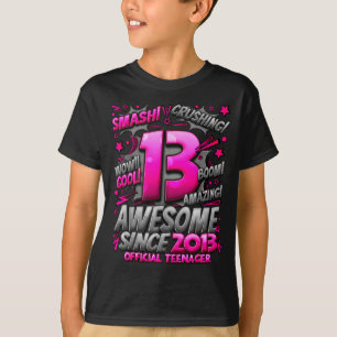 Teenager 13 Year Old Boys 13th Birthday Boy  T-Shirt