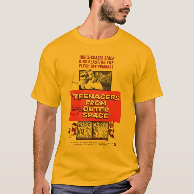 Teenagers From Outer Space T-Shirt (Front)