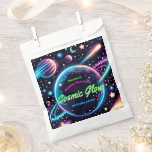 Teens Cosmic Glow Space Themed Birthday Party Favour Bags