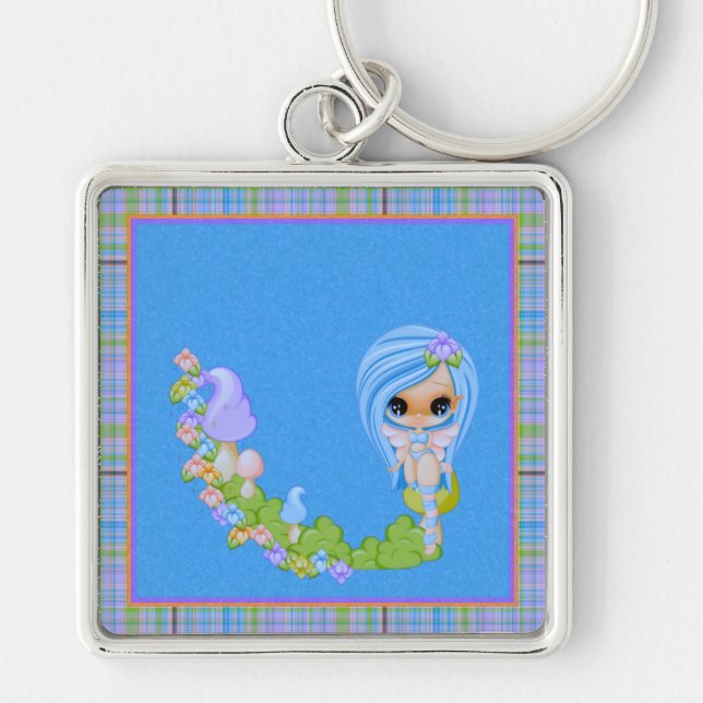 Teensy Fae Cute Faery Key Ring (Front)