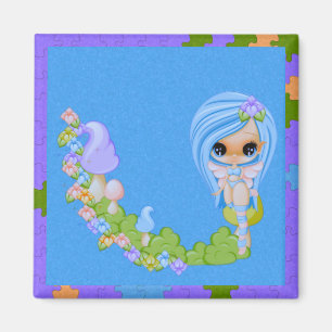 Teensy Fae Cute Faery Magnet
