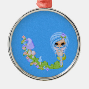 Teensy Fae Cute Faery Metal Tree Decoration