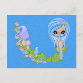 Teensy Fae Cute Faery Postcard
