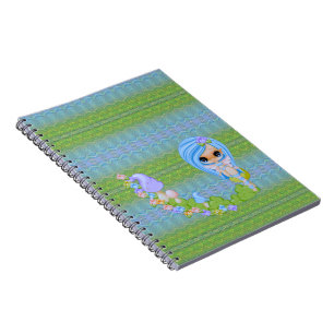 Teensy Fae Cute Faery Spiral Notebook