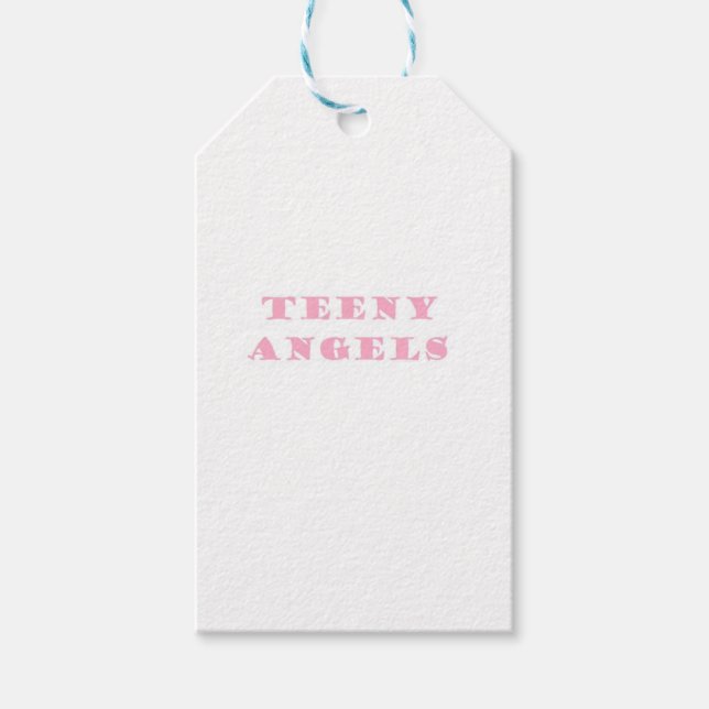 teeny angels gift tags (Front)
