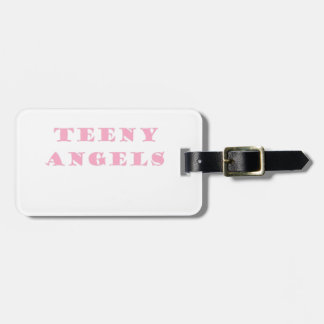 teeny angels luggage tag