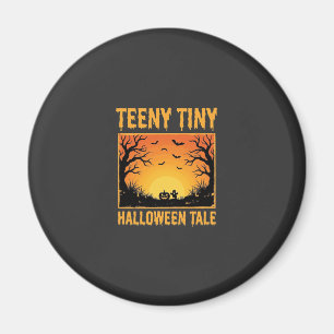 Teeny Tiny Halloween Tale Haunted Forest Design_1 Magnet